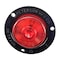 Peterson Red Led Marker/Clearance Pc-Rated, Round Amp W/ Flange 2 209FR - alternate 1